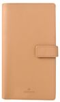 Agenda à spirale Milano - 1 semaine sur 2 pages - 11 x 18 cm - camel - Oberthur