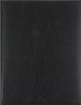 Agenda London - 1 semaine sur 2 pages - 22 x 28 cm - noir - Oberthur