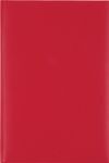 Agenda London - 1 semaine sur 2 pages - 17 x 24,5 cm - rouge - Oberthur