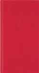 Agenda London - 1 semaine sur 2 pages - 9,5 x 17,5 cm - rouge - Oberthur