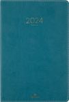 Agenda Eton - 1 semaine sur 2 pages - 17 x 24,5 cm - vert - Oberthur