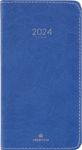 Agenda Eton - 1 semaine sur 2 pages - 9,5 x 17 cm - bleu - Oberthur