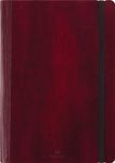Agenda à spirale Medicis - 1 semaine sur 2 pages - 17 x 24,5 cm - bordeaux - Oberthur