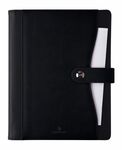 Agenda à spirale Davos - 1 semaine sur 2 pages - 22 x 28 cm - noir - Oberthur