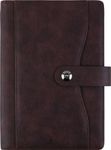 Agenda à spirale Davos - 1 semaine sur 2 pages - 17 x 24,5 cm - marron - Oberthur