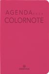 Agenda Colornote - 1 semaine sur 2 pages - 10 x 15 cm - fuchsia - Oberthur