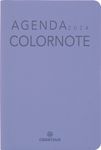 Agenda Colornote - 1 semaine sur 2 pages - 10 x 15 cm - lilas - Oberthur