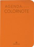 Agenda de poche Colornote - 1 semaine sur 2 pages - 7,5 x 10,5 cm - orange - Oberthur