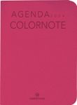 Agenda de poche Colornote - 1 semaine sur 2 pages - 7,5 x 10,5 cm - fuchsia - Oberthur