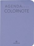Agenda de poche Colornote - 1 semaine sur 2 pages - 7,5 x 10,5 cm - lilas - Oberthur