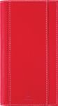 Agenda de poche spiralé Burgos - 1 semaine sur 2 pages - 9,5 x 17 cm - rouge - Oberthur