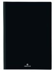 Agenda à spirale Malmo - 1 semaine sur 2 pages - 22 x 30 cm - noir - Oberthur