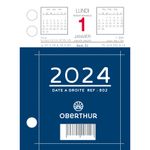 Oberthur - Bloc de bureau - date à droite - 372 feuillets