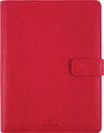 Organiseur Rimini - 19 x 23 cm - rouge - Oberthur