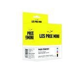 Cartouche compatible Canon CLI-551/PGI-550 - Pack de 5 - noir x2, cyan, magenta, jaune - Les prix mini