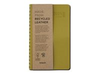 Agenda à spirale Interplan Calvi - 1 semaine sur 2 pages - 9 x 16 cm - vert - Brepols