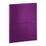 Agenda spiralé Voyage - 1 semaine sur 2 pages - 21 x 29,7 cm - violet - Oxford