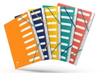 Oxford ColourTab - Trieur 8 positions - A4 - disponible dans différentes couleurs