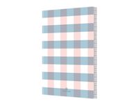 Oberthur Malaga - Carnet de notes souple - A5 - ligné - 200 pages - vichy