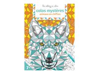 Colos mystères animaux en chiffres - Livre à colorier