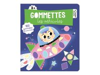 Gommettes - Les véhicules - Livre d'exercices