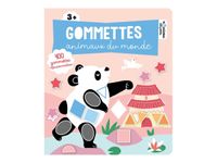 Gommettes - Animaux du monde - Livre d'activités