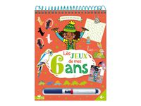 Les jeux de mes 6 ans - Mes jeux de voyage - Livre d'exercices