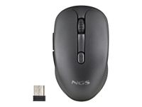 NGS Evo - souris sans fil - silencieuse - noir