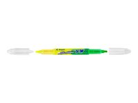 Pilot Spotliter VW Begreen - Surligneur double pointe - jaune et vert