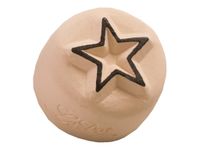 LaDot - Pierre pour tatouage éphémère - en céramique - taille S (2,2 x 2,2 cm) - étoile 