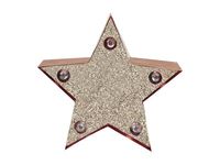 Legami - Mini lampe décorative - étoile rose or