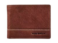 Maverick Rough Gear - Portefeuille - RFID - cuir de buffle pleine fleur à tannage végétal - brun