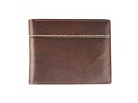 Maverick Rough Gear - Portefeuille - RFID, with zipper - cuir de buffle pleine fleur à tannage végétal - brun