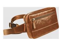 Maverick Rough Gear - Sac à bandoulière - cuir de buffle pleine fleur à tannage végétal - cognac