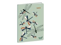 Quo Vadis Fly - Carnet de notes 15 x 21 cm - ligné - papillon