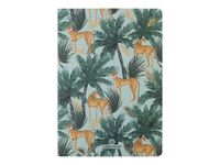 Oberthur Salto - Carnet de notes souple A6 - 128 pages - guépards