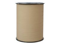 Clairefontaine - Bolduc mat - ruban d'emballage 10 mm x 250 m - kraft
