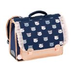 Cartable Cats 38 cm - 2 compartiments - bleu - Viquel