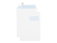 GPV Everyday - 25 Enveloppes C4 (229 x 324 mm) - fenêtre 50 mm - bande auto-adhésive - blanc