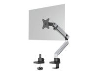 Durable Select Plus - Bras porte-écran jusqu'à 32" - argent métallisé