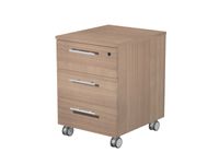 Artarredi Flora - Pedestal - móvil - 3 cajones - cerezo arabis