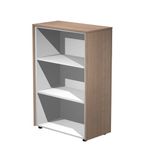 Armoire haute Flora - L82,8xP43xH119,8 cm - 2 étagères - merisier arabis
