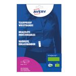 Avery - 100 bracelets indéchirables - 19 x 256 mm - vert
