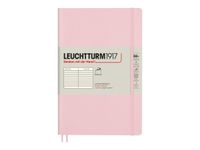 Leuchtturm1917 - Carnet de notes souple B6+ - ligné - rose poudré