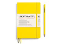 Leuchtturm1917 - Carnet de notes souple B6+ - ligné - jaune citron