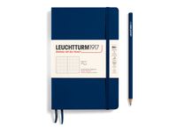 Leuchtturm1917 - Carnet de notes souple B6+ - pointillés - bleu marine