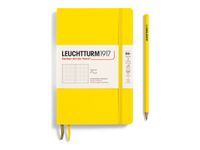 Leuchtturm1917 - Carnet de notes souple B6+ - pointillés - jaune citron