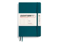 Leuchtturm1917 - Carnet de notes souple B6+ - uni - bleu pétrole