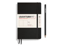 Leuchtturm1917 - Carnet de notes souple B6+ - uni - noir