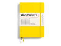 Leuchtturm1917 - Carnet de notes rigide A5 - ligné - jaune citron